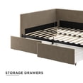 thumbnail image 4 of DHP Urban Daybed with Storage, Full Size Frame, 4 of 9