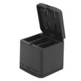 thumbnail image 2 of usb TELESIN 3 Slot Cargador de Batería Caja de almacenamiento de carga Caja de carga para Gopro Hero 8/7/6/5 LHCER, 2 of 8