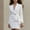 #217-White, variant on Wowcloth Women's V-Neck Long Sleeve Dress, Solid Color, Classic and Versatile for Everyday Wear and Special Occasions