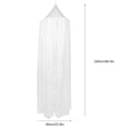 thumbnail image 3 of Netting Firm and Beautiful  Net Durable in Use Beautiful Lace Decor Indoor Corner Children's Bed ,Gray,White, 3 of 8