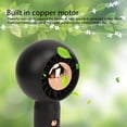 thumbnail image 4 of Mini Ventilador de Mano Recargable Carga USB Silenciosa Ventilador Portátil Pequeño de 3 Velocidades con Potente Motor de Cobre y Alto Volumen de Viento Perfecto para Viajes ANGGREK Otros, 4 of 8