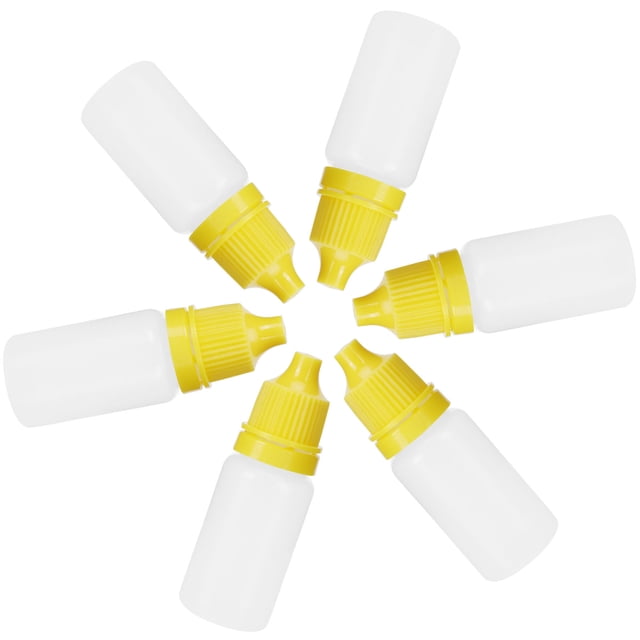 Contenedor de gotas para los ojos vacío, 50 unidades, 5 ml, frasco con gotero vacío, frasco con gotero, características de vanguardia