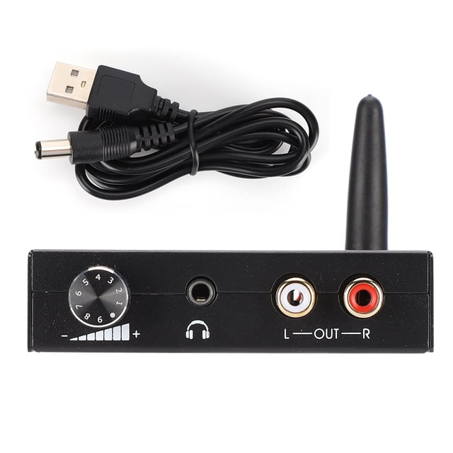 Caja convertidora de Audio Coaxial de fibra óptica, receptor Digital a analógico y BluetoothAY91