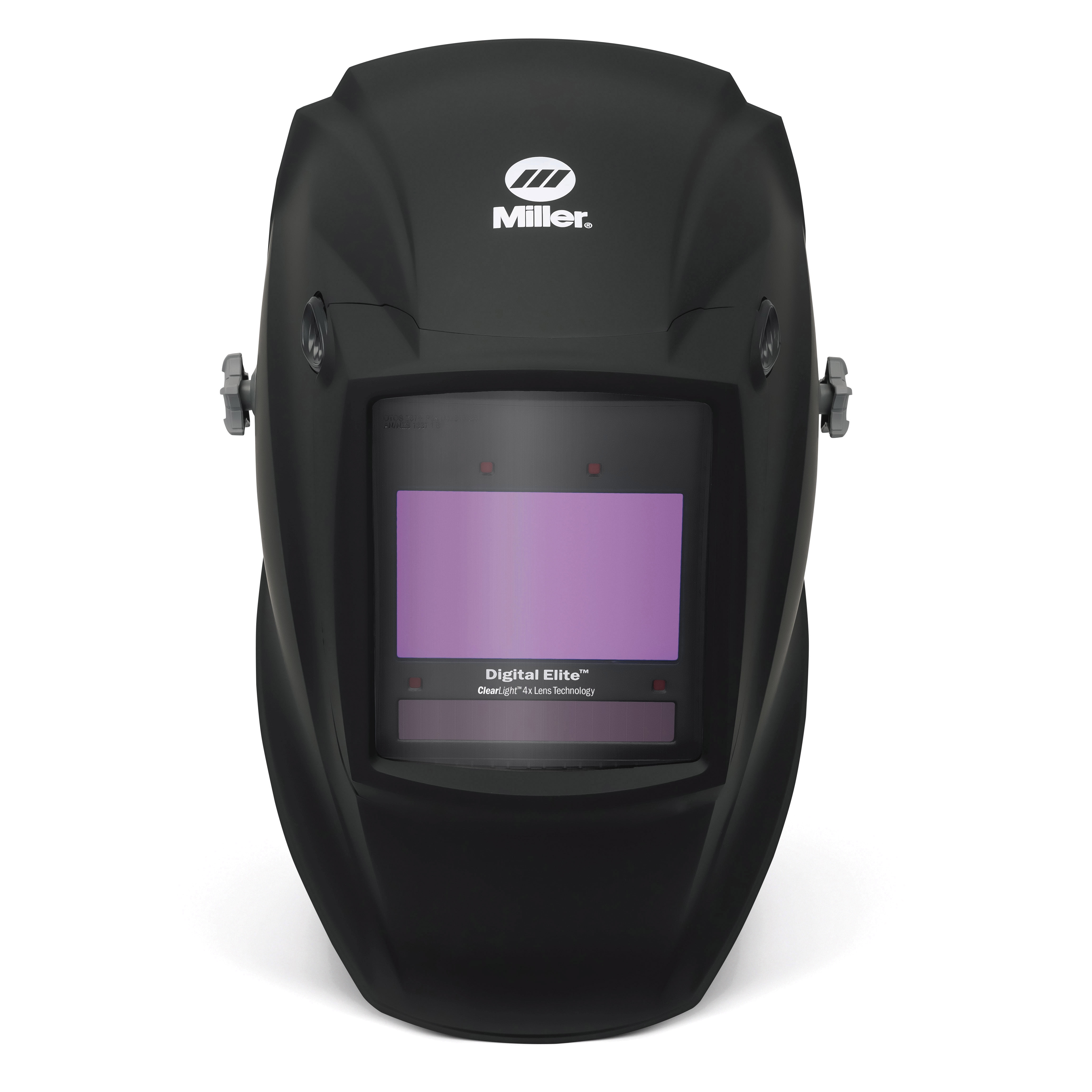 Miller 296765 Digital Elite Auto Darkening Welding Helmet with ClearLight 4x Lens, Black (QR)