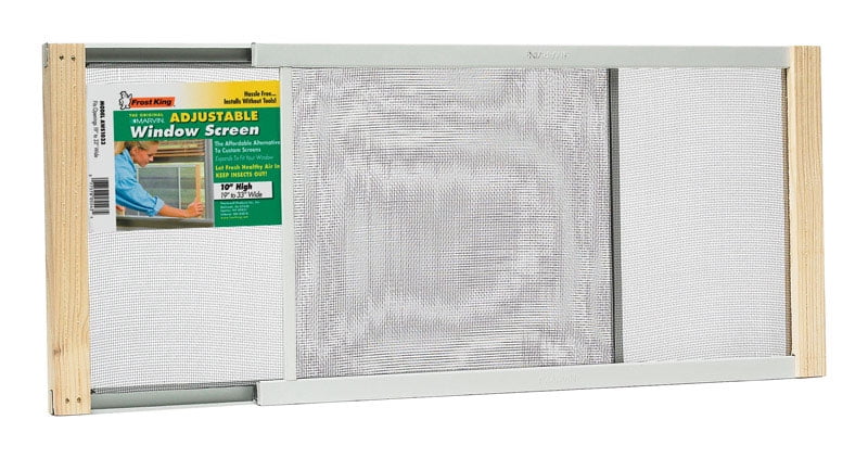 Frost King AWS1033 Extension Window Screen, 10 x 19 to 33 In. - Quantity 1