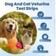 thumbnail image 5 of Pet Urine Testing Strips, 100 Urinalysis Parameter Tests for Dogs,Cats,Vets, Accurate Testing, 5 of 5