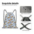 thumbnail image 5 of Bingfone Cute Sloth Drawstrings Backpacks Bags for Men Women Gym Drawstrings Bag-Small, 5 of 8