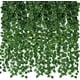 thumbnail image 1 of Nvzi Guirnalda de hiedra artificial (24 unidades), plantas colgantes de enredaderas falsas para decoración de pared de dormitorio, 1 of 5