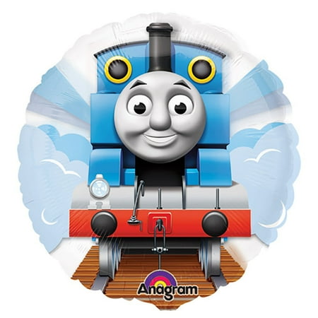 26 inch Thomas The Tank See-Thru Foil Mylar Balloon - Party Supplies Decorations
