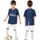 thumbnail image 2 of bolognifi Camiseta de fútbol for niños, camiseta de la Copa Europea/América, conjunto de pantalones cortos deportivos de fútbol for niños y niñas, 2 of 7