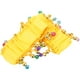 thumbnail image 4 of KAKOWELY 1 par de pulseras para danza del vientre, pulsera de baile, pulsera para danza del vientre con campanas, suministros para danza, 4 of 5