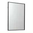 thumbnail image 5 of Metal frame rectangle mirror 27 inch in Black, 5 of 5