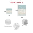 thumbnail image 7 of Blue Coastal Coral Kitchen Dish Towels for Drying Dishes Set of 2, Summer Beach Ocean Abstract Art Waffle Weave Microfiber Hand Tea Bathroom Towels Quick Dry & Absorbent Towel 12x12, 7 of 7