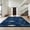 Navy Blue, 2, variant on Design&I 8'x10' Washable Area Rug Snag-Free East Urban Vibrant Lake House Fish Nautical Beach Theme Fishing Motif for Dining Room, Large Office, Lounge