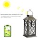 thumbnail image 4 of Farol solar, farol solar con efecto de luz de velas, lámpara solar para decoración de jardín exterior Farol solar de jardín en óptica de vela [clase energética A +] Adepaton LN-1805, 4 of 6