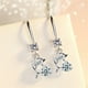 thumbnail image 2 of Pendientes para mujer, regalos para mujer Pendientes para mujer Pendientes de temperamento Pendientes de diamantes de cristal Un pendiente, 2 of 2