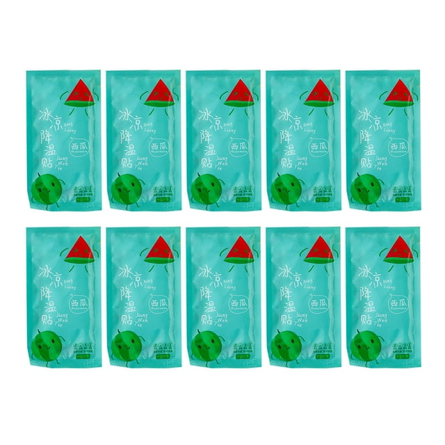 Feuilles de Gel Rafraîchissant,20 Feuilles de Patchs Rafraîchissants Patchs Rafraîchissants Feuilles de Gel Souple Rafraîchissantes Matériaux Écologiques
