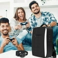 thumbnail image 3 of Carry Case Compatible for PS5 Game Console Portable Travel Backpack Compatible for PS5 Game Controller Accessory Storage Bag Shoulder Bag, 3 of 10