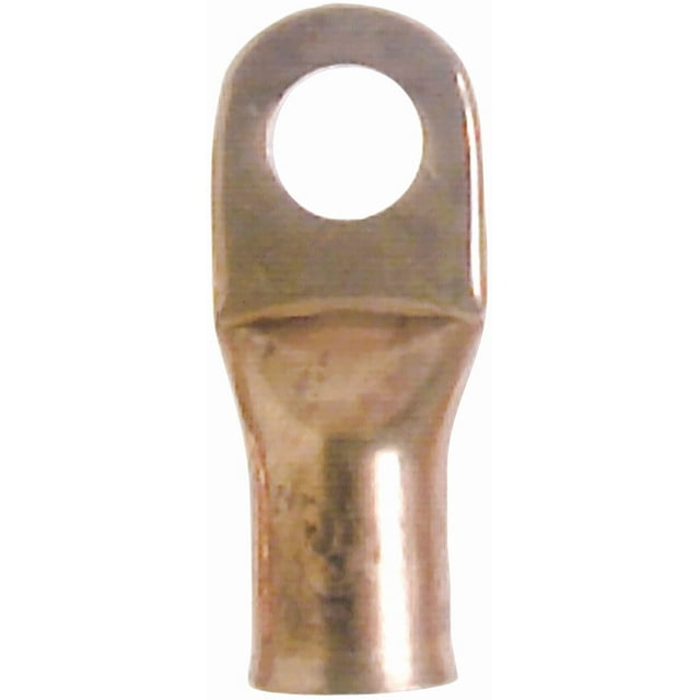 East Penn Battery Cable Eyelet 00548 Deka; 1/4 Inch Eyelet; 6 Gauge; Copper; Set Of 2