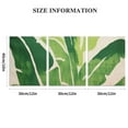 thumbnail image 3 of Shadudu Banana Leaf Triptych Set Modern Wall Decor for Living Room Bedroom Office 12"x16"x3pcs, 3 of 6