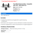 thumbnail image 2 of Front Wheel Hub Assembly - Compatible with 1994 - 2002 Saturn SL1 1995 1996 1997 1998 1999 2000 2001, 2 of 2
