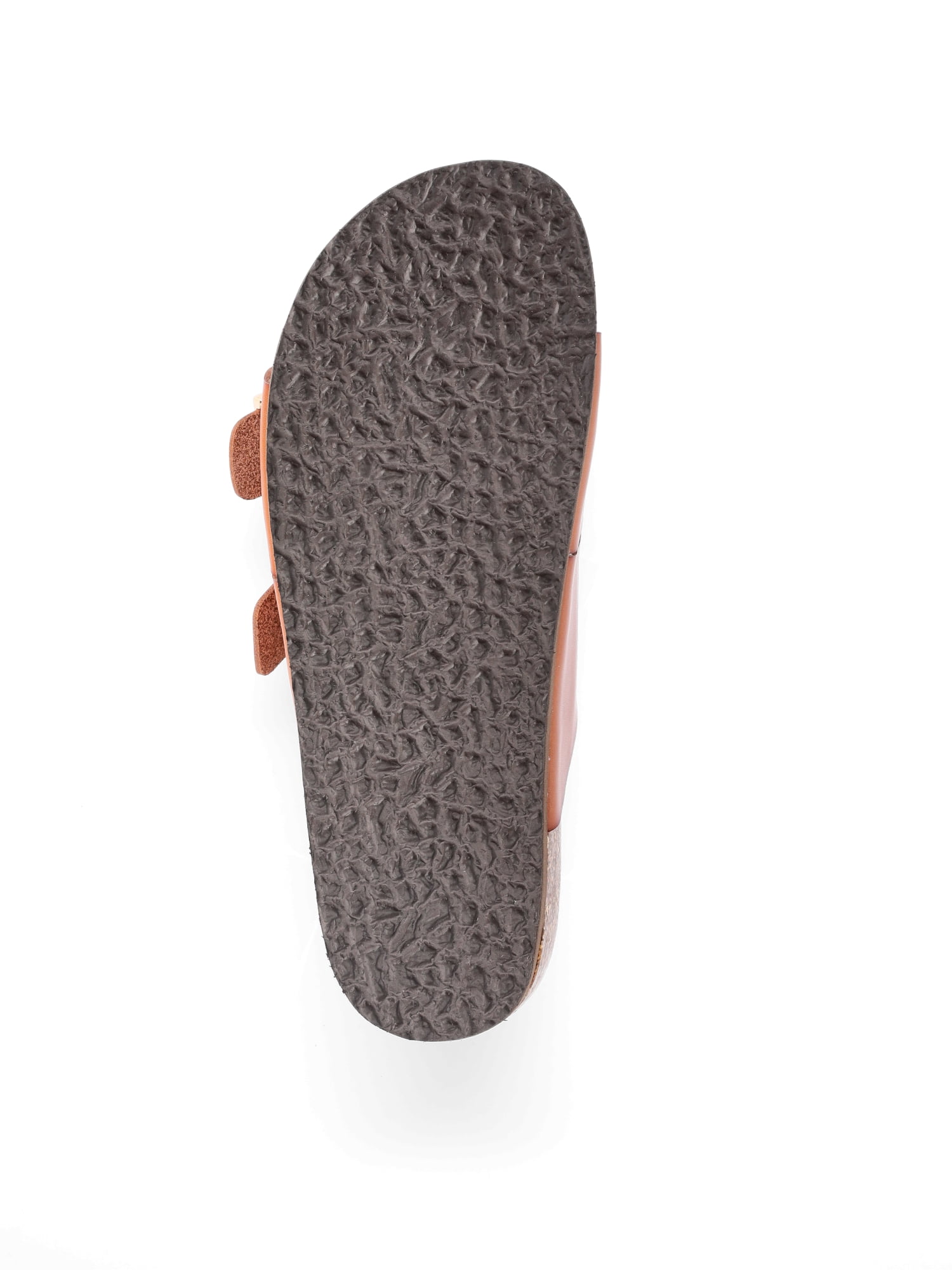 Time and Tru Women's Footbed Slide Sandals, Wide Width Available