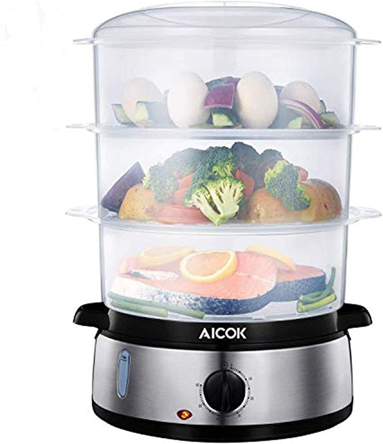 Aicok Food Steamer, 9.5 Quart Vegetable Steamer with BPA