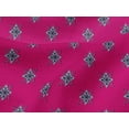 thumbnail image 4 of oneOone Viscose Jersey Fabric Floral Block Print Fabric BTY 60 Inch Wide, 4 of 4