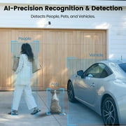 aosu 4K UHD 8.0-MP Wi-Fi Outdoor AI-Smart SolarCam P1 Max Security Camera, C8S2CA11