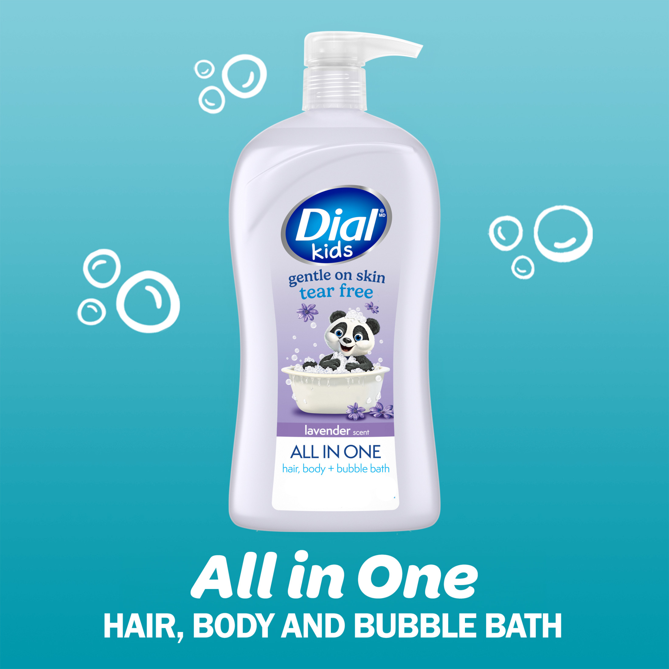 Dial Kids All-in-1 Body Wash, Lavender, 32 fl oz photo 2
