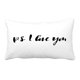 thumbnail image 1 of ABPHQTO PSI Love You Ink Calligraphy Black White Poster Lettering Funda de almohada Funda de almohada Protector de almohada Cama 50x75 cm, 1 of 1