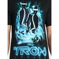 thumbnail image 4 of Disney Tron Legacy Men's and Big Men's Graphic Tee with Short Sleeves, Sizes S-3XL, 4 of 5