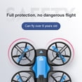 thumbnail image 4 of Cámara 720P Mini Drone Cuadricóptero RC operado a mano con 3 baterías (Azul) Ehuebsd Para estrenar, 4 of 9