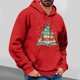 thumbnail image 1 of Fiudx Sudadera Navideña con Capucha de Material Japonés, Ligera y Transpirable, Ropa Deportiva para Hombre, Tallas Disponibles: S-Xl., 1 of 5