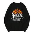 thumbnail image 3 of Afdoent Sweatshirts For Men Thanksgiving Turkey Fall Plus Size Pullovers Fashion Sweatshirts Holiday Logo Print Clothing Tops Retro Streetwear, 3 of 4
