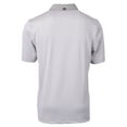 thumbnail image 3 of Men's Cutter & Buck Gray Frisco RoughRiders Big & Tall Virtue Eco Pique Micro Stripe Recycled Polo, 3 of 3