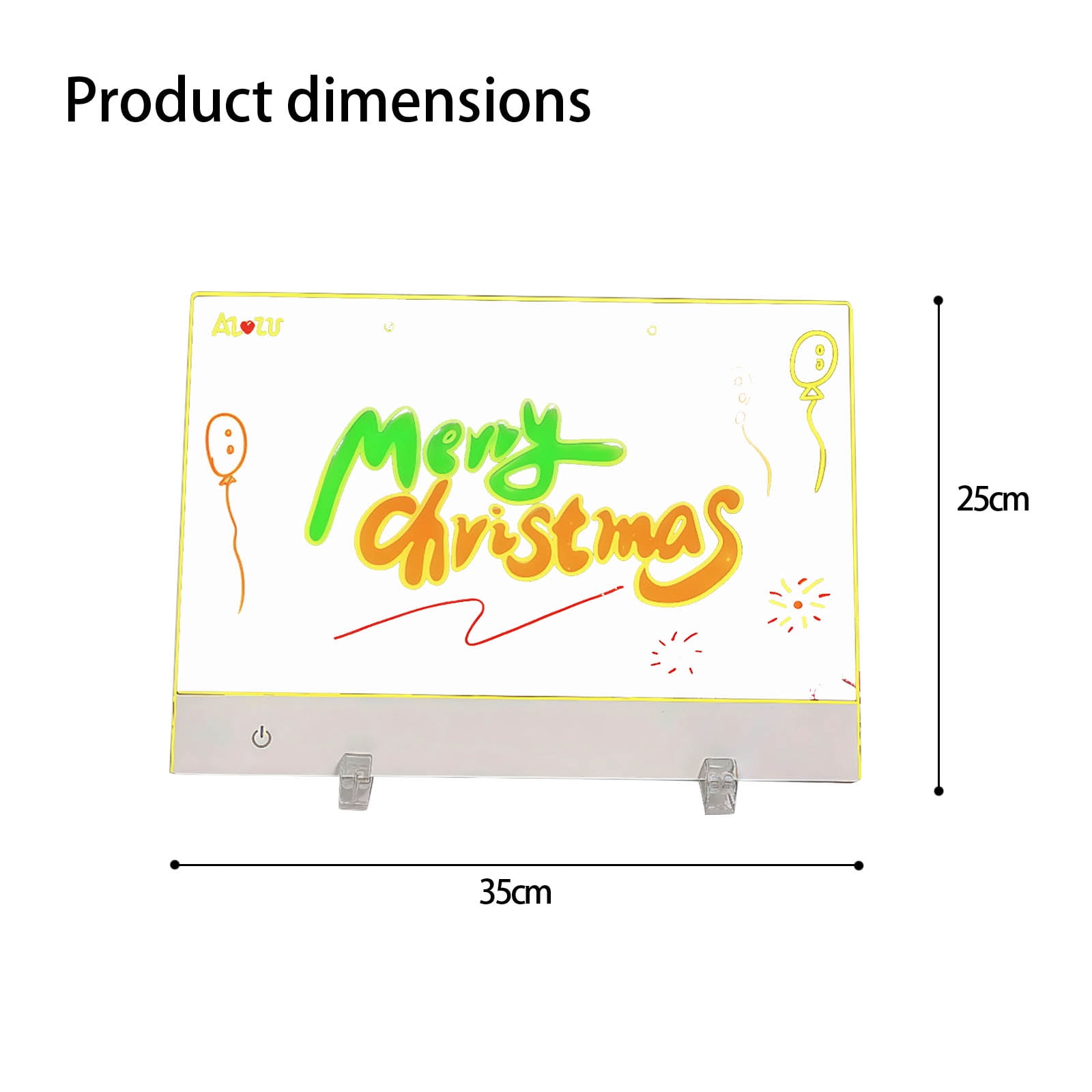 Rechargeable Light Drafting Table 13.7 Inch Large Screen 7 RGB Colors Modifiable Light Artistic Draw Pad Present