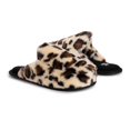 thumbnail image 3 of MUK LUKS Women's Capucine Slide Slipper 10.5"L x 4.25"W x 3"H - Leopard Black, 3 of 6