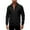 Black, variant on Men Full Zip Casual Knit Jacket with Stand Collar Long Sleeve Lightweight Outerwear for Everyday Comfort White M