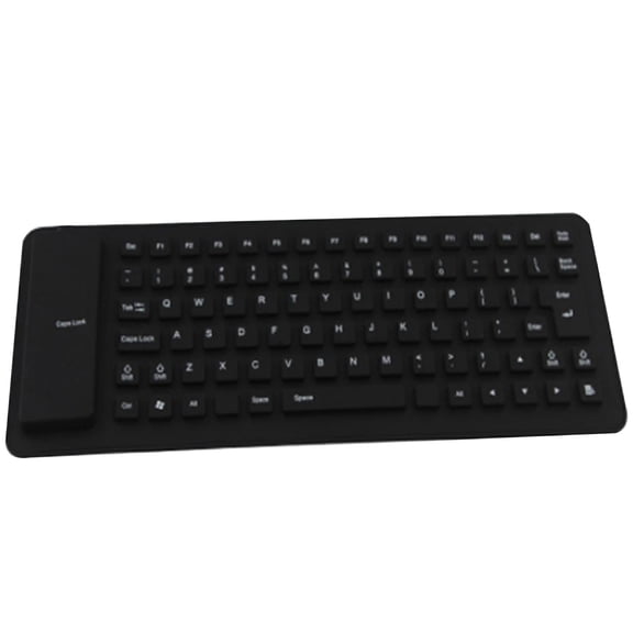 erfcxs Silicone Keyboard And Soft Keyboard Folding Dual Color Internet Bar Usb Silicone Keyboard 85