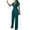 2-army green jumpsuits for women, variant on UPPADA Dressy Jumpsuits for Women Evening Party Long Sleeve Sequin Overall Suit Business Casual Overalls Wide Flared Pants Black,L