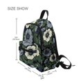 thumbnail image 3 of FORMRS Kids School Backpack with Front Zippered Pocket 12" Student Travel Daypack, Dark Floral, 3 of 6