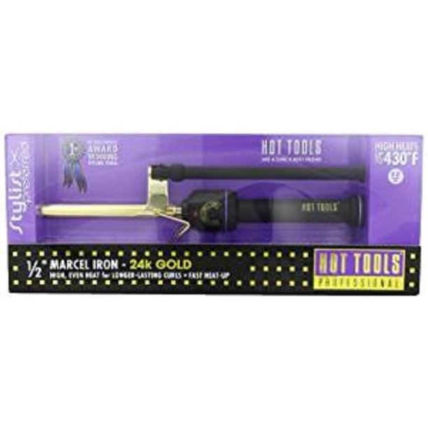 Hot Tools HT1107 Mini Professional Marcel Curling Iron with Multi Heat