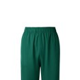 thumbnail image 5 of lyufng Work Pants Women Solid Color Straight-Leg Plus Size with Elastic Waistband and Pockets, 5 of 8