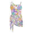 thumbnail image 6 of Whosucclay Easter Bunny Eggs Pattern Girls One Piece Swimsuit for Swimming Bathing, Removable Pad Adjustable Girls' One Piece Swimsuit with Cover Up, 11-12 Years Old, 6 of 10