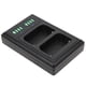 thumbnail image 2 of Asiento de carga Cargador rápido doble Pantalla LCD para batería de cámara NP‑F550/FM50/FM500H, 2 of 8