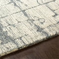 thumbnail image 4 of Surya Louvre LOU-2307 24 x 36" Rectangle Modern Wool Area Rug in Charcoal/Cream, 4 of 7