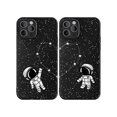 thumbnail image 1 of Cavka - Funda Para Teléfono A Juego Compatible Con Iphone De 13 A 6,1 Pulgadas Para Parejas, Mejores Amigos, Lindos Astronautas En El Espacio Exterior, Aniversario Protector Para Él, Su Novio, Novia,, 1 of 5