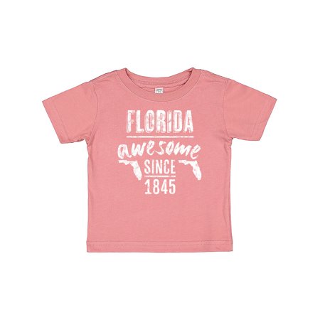 

Inktastic Florida- Awesome Since 1845 Gift Baby Boy or Baby Girl T-Shirt