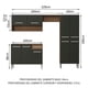 thumbnail image 3 of Cocina Integral Completa Modular Madesa Emilly Pop 229 MN 01, 3 of 10